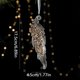 thumbnail image 3 of Adornos colgantes de copos de nieve transparentes para árbol de Navidad, colgante de acrílico, decoración navideña para el hogar, regalos de Navidad, Año Nuevo 2025, 3 of 5