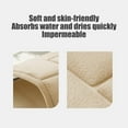 thumbnail image 6 of Bathroom Water-Absorbent Door Mat, Dry Entry Mat, Non-Slip Shower Rug, Water Absorbent Floor Mat, Solid Color, For Toilet Washroom, Machine Washable, Soft, 6 of 6