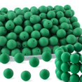 thumbnail image 1 of Perlas de silicona HHCFAST, 65 unidades, 19 mm, color verde navideño, 1 of 7