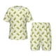 thumbnail image 1 of Fotbe Corn Pijama Estampada de 2 Piezas para Niños – Ropa de Dormir de Manga Corta Cómoda para Niños y Niñas, Camiseta y Shorts de Algodón-Large, 1 of 6