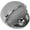 Chrome, variant on Baldwin 4000044 1" Floor Mounted Dome Door Stop - Brass