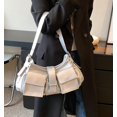 thumbnail image 2 of LinYooLi Y2K Cute Purse for Women Punk Rivet Shoulder Bag with Multi-pockets Stylish Handbag Clutch Purse, 2 of 6