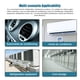 thumbnail image 5 of Manómetro de refrigeración para aire acondicionado, manómetro de doble valor, presión ajustable, refrigeración, 5 of 8