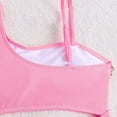 thumbnail image 7 of JFOPQVSM Girls Comfortable Breathable Skin Friendly Sleeveless Swimsuit Fashionable Strap Swimsuit, 7 of 7