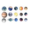 thumbnail image 4 of ZOUSSIQI 15pcs Planet Solar System Stickers for Kids Planet Stickers for Educational Decorations Supplies Journal Envelopes Notebooks Decor Cosmic JU316-53140, 4 of 13
