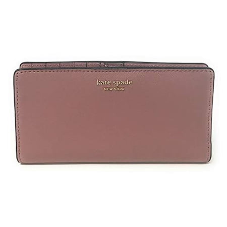 Kate Spade New York Cameron Large Slim Bifold Wallet (Dusty Peony)