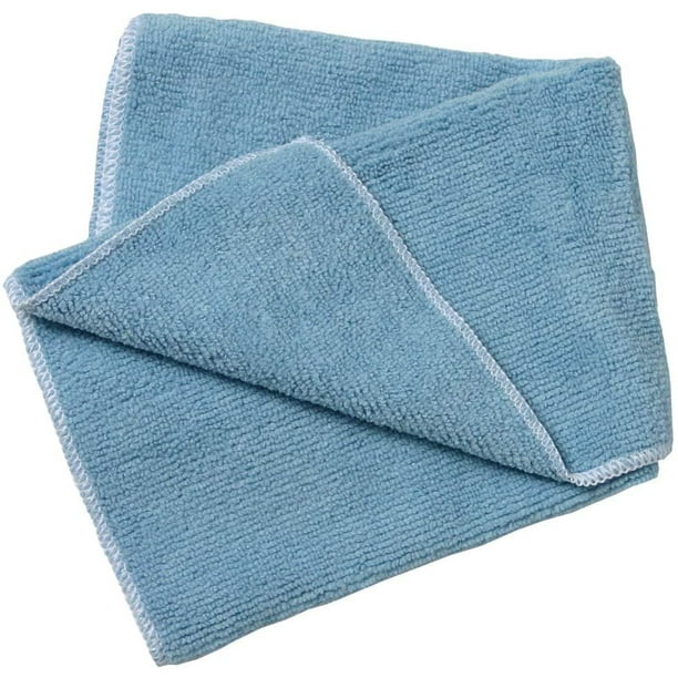 By Trimaco 10826 Blue Microfiber Wipers, x 14inch, 2 Pack Walmart
