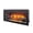 Antique Black 043, variant on 28 inch Infrared Electric Fireplace Insert with Touch Panel, Smokeless Firebox with Fixed Trim Kit and Crackling Sound, Antique Black Tempered Glass Home Decor Heater for Living Room