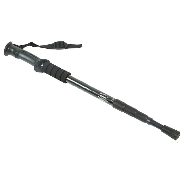 Bastón de Senderismo Ligero y Duradero Conergonómico, Cesta de Barro, Bastón Telescópico de Aleacio de Aluminio ideal para Senderismo, Escalada