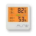 thumbnail image 1 of Labymos Big Digital LCD Screen Temperature Humidity meter Temperature Moisture Meter Indoor Outdoor Hygrometer Portable, 1 of 7