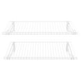 thumbnail image 1 of Rubbermaid FG3H9100WHT Configurations Accessories 26-Inch Shelving Kit, White, 1 of 6