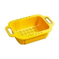 thumbnail image 3 of Extendable Colander Over the Sink Strainer Basket, Extendable Sink Colander, Wash Fruits and Vegetable, Drain Pasta and Dishes Yellow, 3 of 8