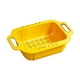 thumbnail image 2 of Colador plegable para cocina, coladores extensibles multiusos, cuenco para colador de fregadero, cuenco para coladores de verduras Amarillo, 2 of 8
