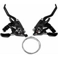 thumbnail image 1 of Palanca de Cambios para Bicicleta, Palancas de Cambio para Bicicleta 3x7, Palanca de Cambio MTB de 7 velocidades con Cable de Freno, indicador de Marcha para Juego EF51, MTB, Bicicleta de Carreras, 1 of 5