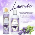 thumbnail image 2 of Bath and Body Gift Set for Her Lavender 10oz Body Lotion & 8 oz. Fine Fragrance Body Mist Set Luxury Self-Care Combo for Women, Men & Girls Valentines Gift, 2 of 8