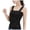Black, variant on Staki Cute Tops for Teens Womens Tank Tops High Neck Sleeveless Ribbed Tank Casual Basic Thick Strap Slim Fitted Shirts(White,XXL)