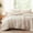 Beige, variant on Terracotta Boho Tufted Comforter Set Size 3 count Boho Shabby Chic Comforter Embroidery Bedding Set Soft Comforter for Seasons (Terracotta, 104''x90'')