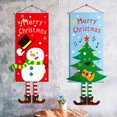 thumbnail image 2 of Puerta De Navidad Decoración Navideña Para El Hogar Con Cuerda Bandera De Tela Navideña Para Hotel Y Restaurante Speravity HA040068-04, 2 of 6