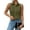 Army Green, variant on Zaegoo Button Down Shirt Button Up Tops for Summer Womens Sleeveless Tops Lightweight Casual Slimming Tops