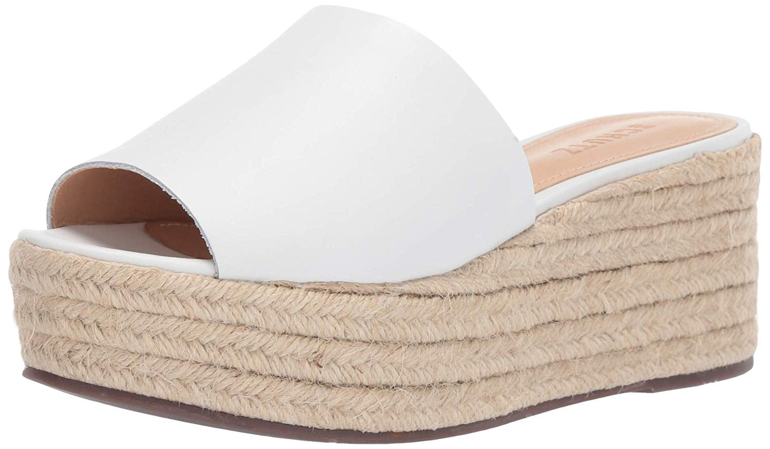 white espadrille slip on