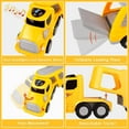 thumbnail image 7 of Truck Toys Kids Toys Car for Boys 4 in 1 Carrier Vehicle Transport Toys Birthday Party Boy Gifts for Kids, 7 of 7