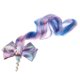 thumbnail image 4 of Accesorios para disfraces de pelucas con extensiones de pinzas para el pelo para niños pequeños Púrpura Baoblaze diadema para el cabello de unicornio para niñas, 4 of 8
