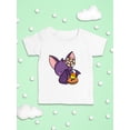 thumbnail image 3 of Cute Funbatty W Candy. T-Shirt Infant -Image by Shutterstock,  12 Months, 3 of 4