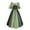 Mint Green, variant on Busydd Plus Size Dresses for Women Retro Off the Shoulder Medieval Dress Short Sleeve Round Neck Lace Up Renaissance Costume Colorblock Patchwork Prom Dress M