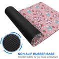 thumbnail image 6 of Long Mouse Pads for Desk,Pink Cow Milk Strawberry Pattern Desk Mats on Top Of Desks, Desk Mouse Pad Extra Large with 3mm Non-Slip Base and Stitched Edge for Gaming,Office,Work,Home 31.5"x15.7", 6 of 6