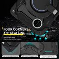 thumbnail image 2 of FJLBDE Case for Huawei MatePad Mini 8.8 Inch with 360 Kickstand, Shoulder Strap Carrying Protective Cover, Black, 2 of 6