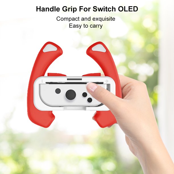 Volante De Juego Mando de juego de 2 uds, mando de empuñaduras para interruptor, accesorios OLED