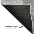 thumbnail image 3 of Addison Rugs Mayfield Washable Transitional Abstract Blue Rectangle Rug, 2'6" x 3'10", 3 of 6
