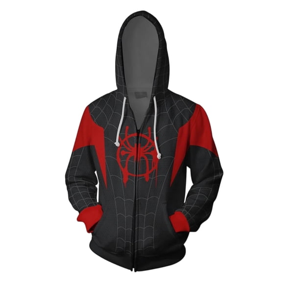 Spider Hero Costume Adult Halloween Costume for Halloween Cosplay Costume for Party Night Black Xl