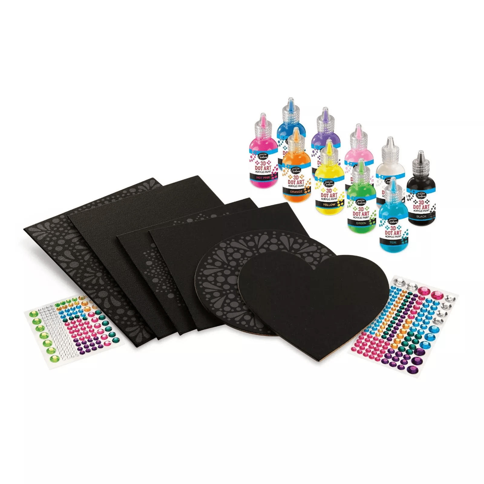 RoseArt 3D Dot Art Paint Studio Craft Set - Walmart.com
