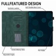 thumbnail image 4 of for Case for iPad Pro 11 Inch (M4) 2024 (5th Gen) Released,PU Leather Embossed Coconut Tree Slim Case with Pencil Holder Card Slot Protective Smart Cover for iPad Pro 11 Inch Tablet 2024,Green, 4 of 6
