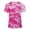 Z13-Hot Pink, variant on FUZHIQ Men's Cloud Tie Dye T-Shirt Loose Fit Short Sleeve Crew Neck Tee Summer Lightweight Soft Casual Tops Daily Vacation Streetwear Tees for Men,M