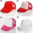 thumbnail image 6 of Mightlink Unisex Attractive Baseball Cap Trucker Mesh Blank Visor Adjustable Sun Hat, 6 of 6