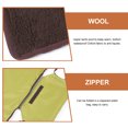 thumbnail image 2 of MasteelfCA Foldable Multifunctional Outdoor Pet Mat Waterproof Warming Blanket for Dogs and Cats (Green), 2 of 7