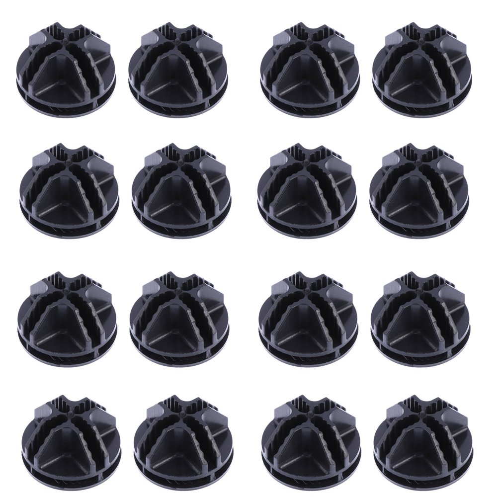 OUNONA 20 Pcs Wire Cube Plastic Connectors for Cube Storage Shelving