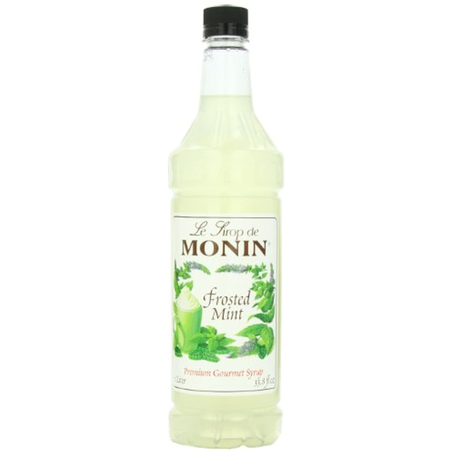 Monin Frosted Mint, 48Ounce Packages (Pack Of 4)