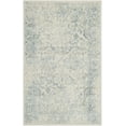 thumbnail image 3 of SAFAVIEH Adirondack Wyatt Traditional Distressed Area Rug, Ivory/Slate, 2'6" x 4' - Transitional Modern Design, Ivory & Slate, Ideal for Living Room, Bedroom, Dining Space, Entryway, Bathroom, Bedsid, 3 of 13