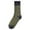 Green, variant on Men's Winter Splice Color Warm Socks, Deodorize and Absorb Sweat Middle Barrel Crew Socks Black