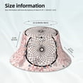 thumbnail image 3 of Salouo Dreamcatcher With Owl Print Unisex Bucket Hat, Outdoor Summer Beach Fishing Sun Hat Fun Outdoor Vacation Hat for Men Women Teens,Reversible Double-Side-Wear, 3 of 6
