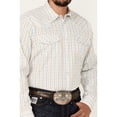 thumbnail image 3 of Gibson Trading Co Men's Midway Vertical Striped Print Long Sleeve Snap Western - GMSU24W23-WHT XX-, 3 of 4