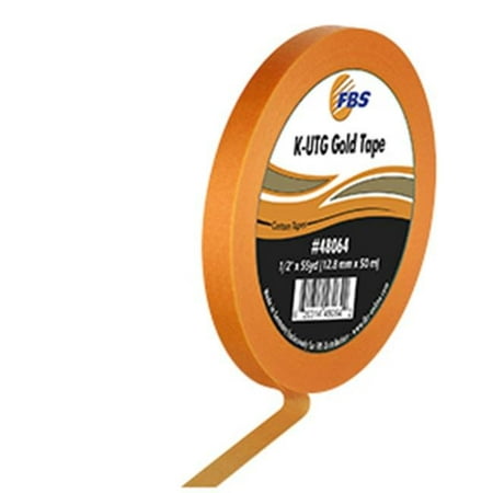 FBS Gold Crepe Tape, 1/2