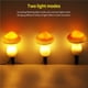thumbnail image 3 of Moyic Luces solares de estaca de setas LED Luz de césped al aire libre Lámpara de enchufe de tierra decorativa Luces solares para patio de jardín Iluminación y accesorios Numero 3 Moyic HA024367-03, 3 of 6