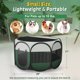 thumbnail image 5 of Corral para Perros de Interior para Cachorros y Gatos, Mascota Pequeña, Corral Emergente para Exteriores, Carpa, Jaulas, 29" Corral Transpirable, Longitud para Mascotas de hasta 10 Lb, 5 of 9