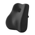 thumbnail image 4 of Almohada de apoyo lumbar transpirable y compacta para la espalda, ideal para cama, coche, sofá. Negro, 4 of 8