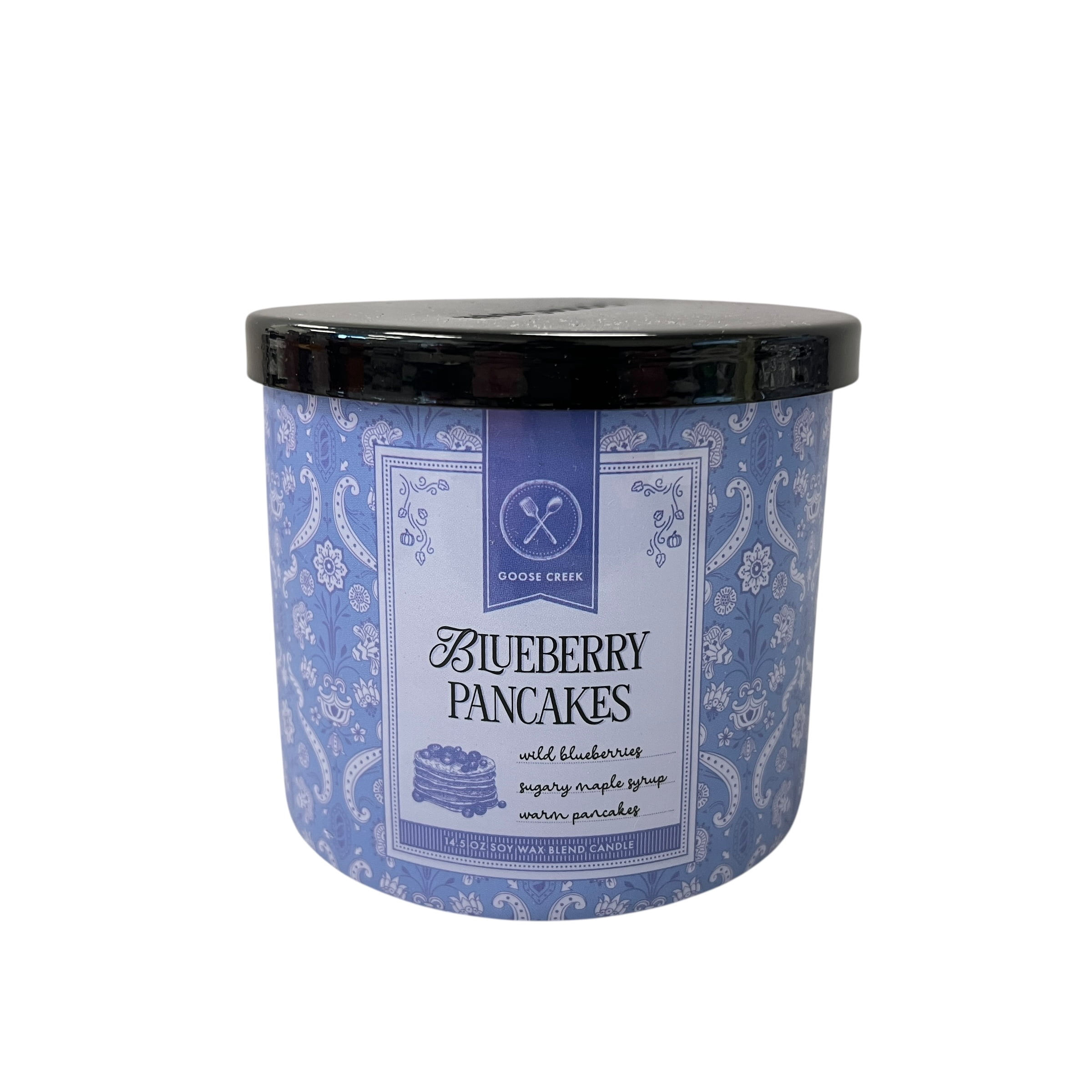 Goose Creek Blueberry Pancakes Scented 3 Wick Candle 14.5 oz