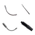 thumbnail image 3 of VONKY 10 Pieces Bike V Brake Noodles Lightweight Wear-resistant Excellent Protection Adjustable Cable Guide Pipe Lubricating Type 4, 3 of 7